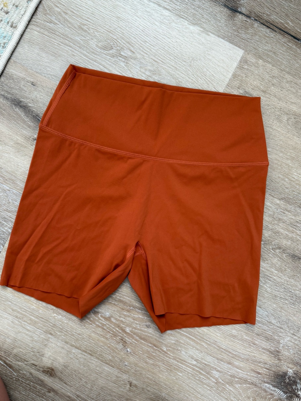 LYCIT Biker Shorts- Rust Orange
